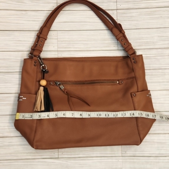 Womens like new The Sak La Mesa Tobacco leather shoulder bag. - Picture 16 of 16